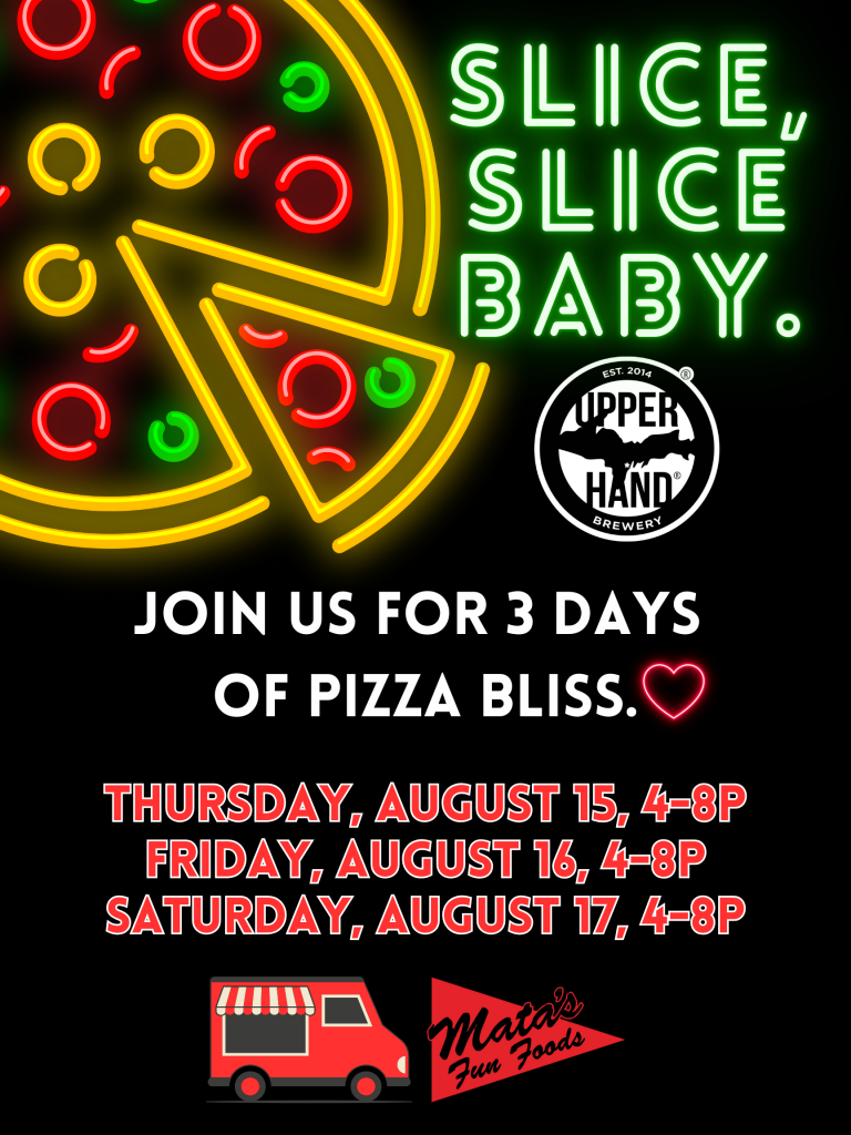 Slice, Slice, Baby pizza event