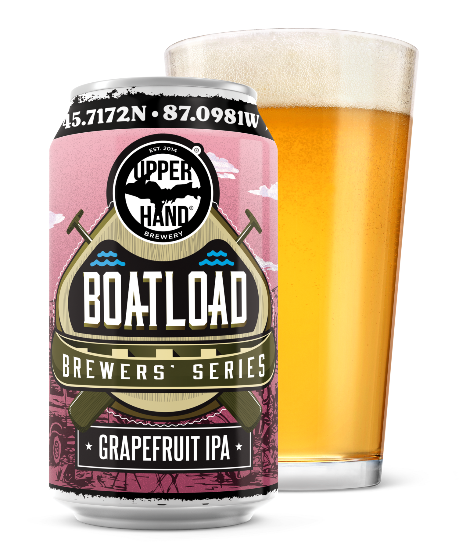 Boatload Series: Grapefruit IPA Brand Rendering